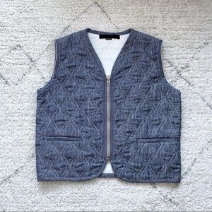 Alexander Wang quilted linen vest Spring 2010 Runway